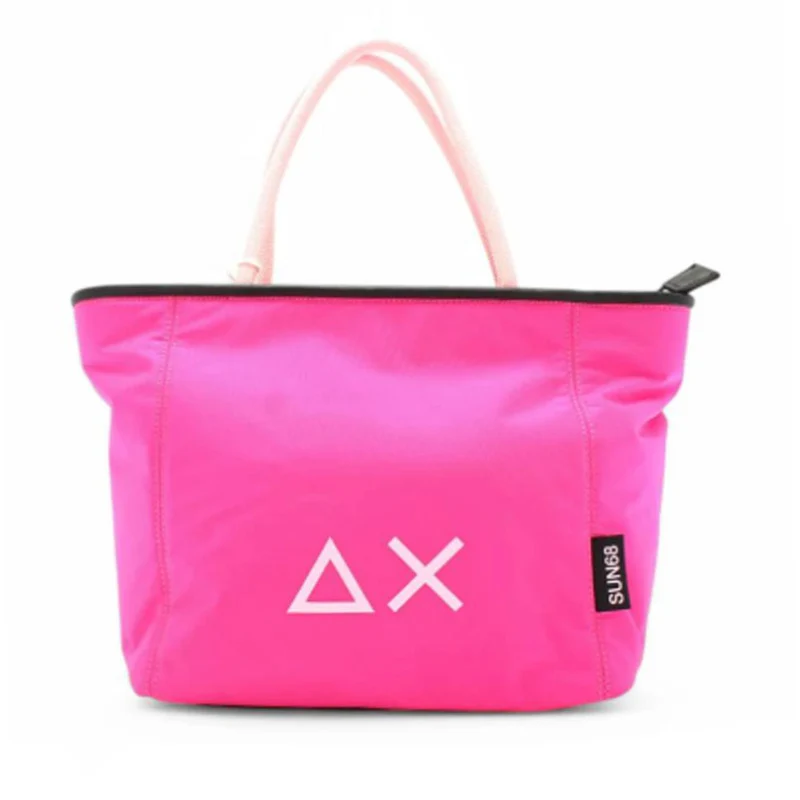 Borsa a Mano Small SUN68 linea Jacqueline in Nylon colore Fuxia