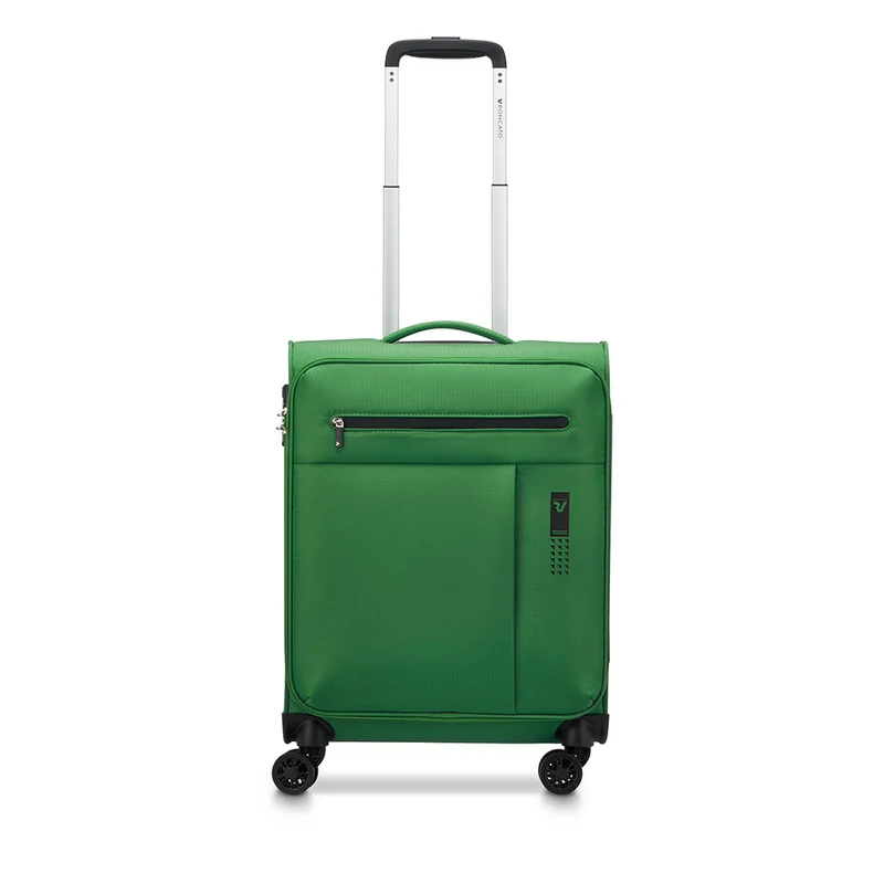 Trolley Cabina Semirigido 4 Ruote RONCATO Linea Lite Soft colore Verde Brillante