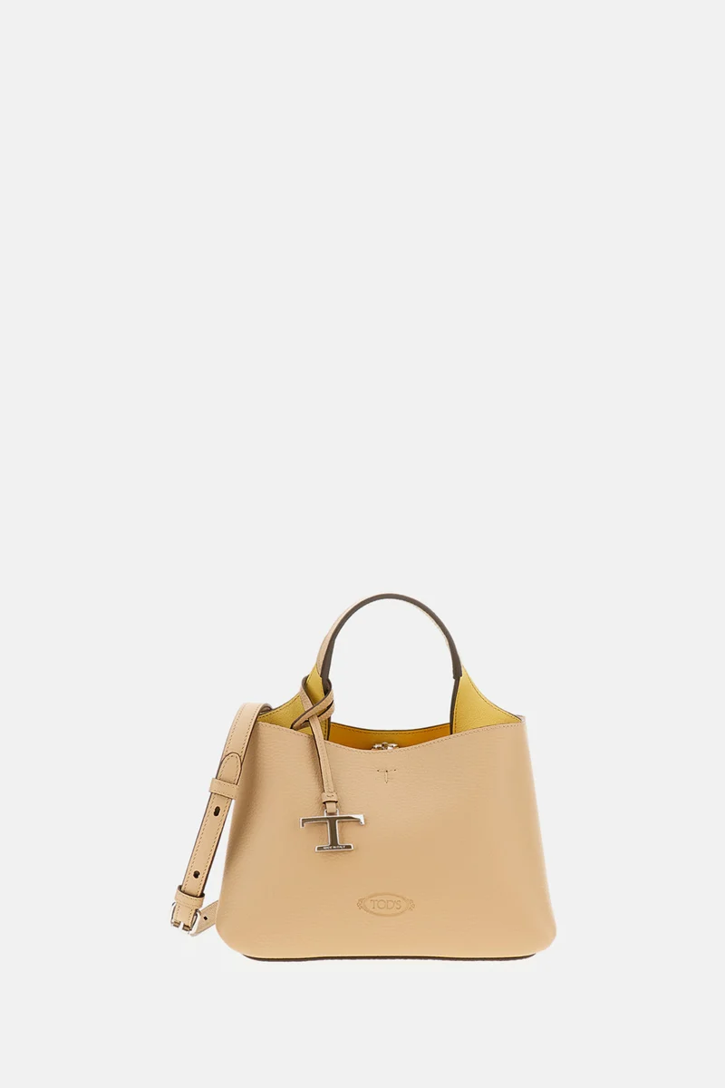 MINI BORSA SHOPPING IN PELLE