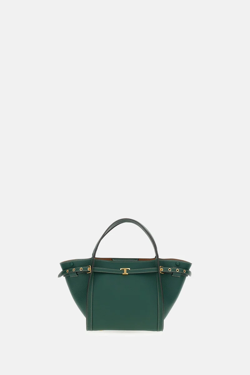 BORSA SHOPPING IN PELLE PICCOLA