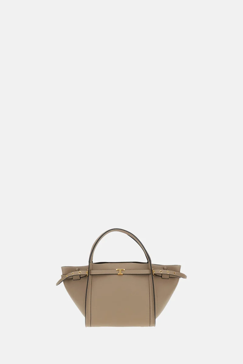 BORSA SHOPPING IN PELLE PICCOLA