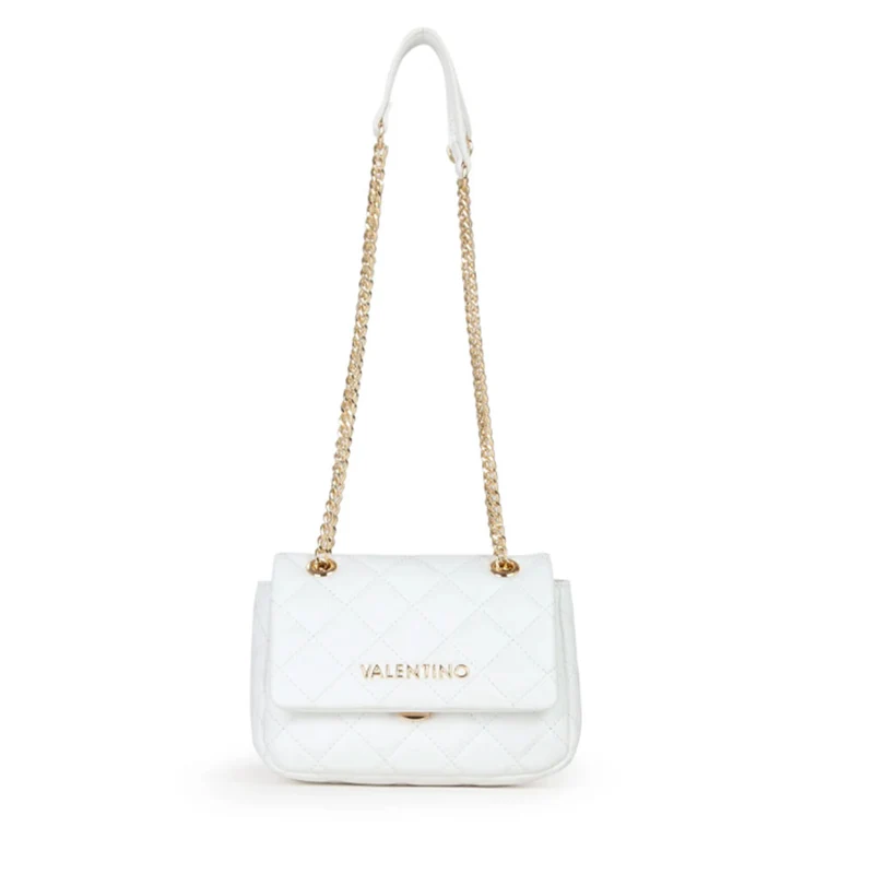 Borsa Donna a Tracolla VALENTINO BAGS linea Ocarina Colore Bianco - VBS3KK05R