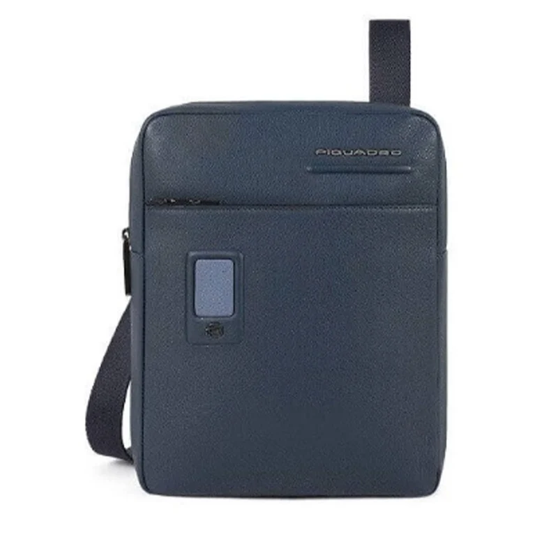 Borsello Uomo Piquadro in Pelle Blu Porta iPad Linea Akron - CA1816AO