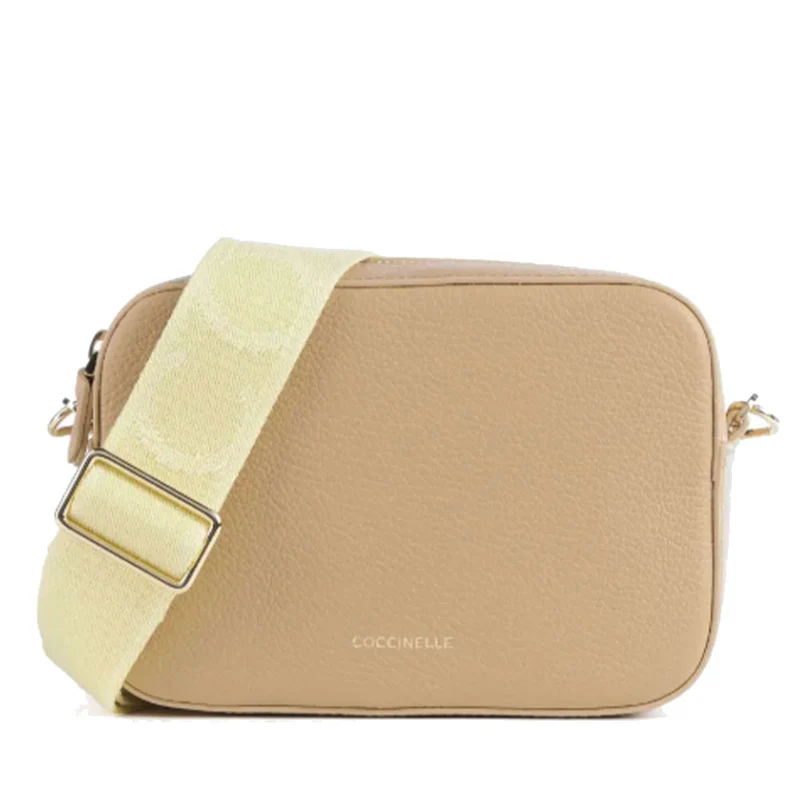 Borsa Donna a Tracolla COCCINELLE Linea Tebe Colore Fresh Beige - E5MN555I101