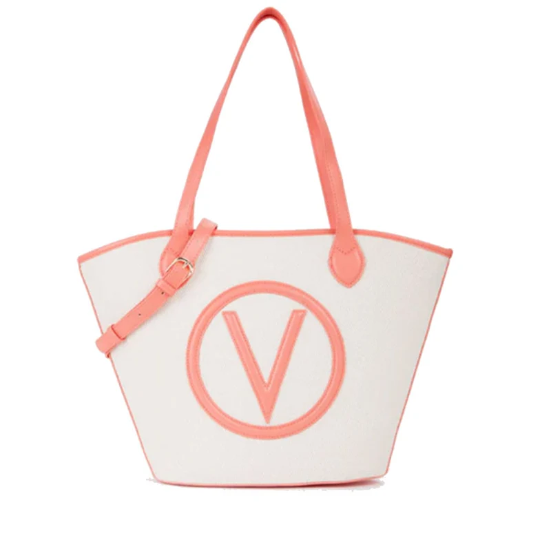 Borsa Donna a Spalla VALENTINO BAGS linea Covent Colore Natural - Coral
