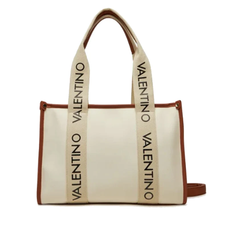 Borsa Donna a Spalla VALENTINO BAGS linea Candle Colore Naturale - Cuoio