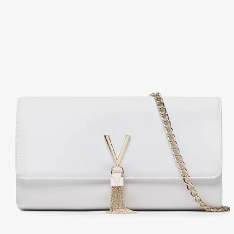 Borsa Donna a Tracolla VALENTINO BAGS linea Divina Colore Bianco - VBS1IJ01