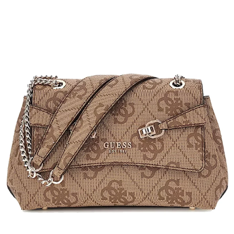 Borsa Donna a Tracolla GUESS Linea Lorelei colore Latte Logo