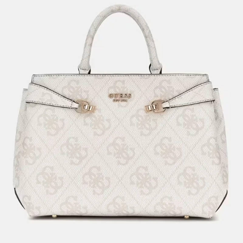Borsa Donna a Mano GUESS Linea Lorelei colore Bone Logo