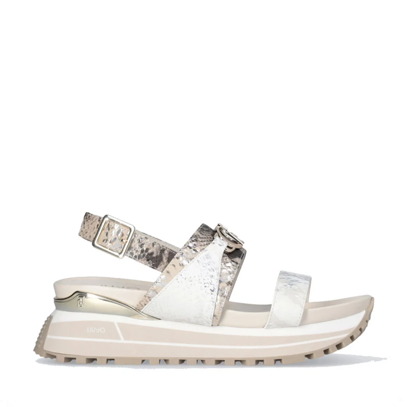 Sandali Donna LIU JO Maxi Wonder Sandal 30 stampa Pitone