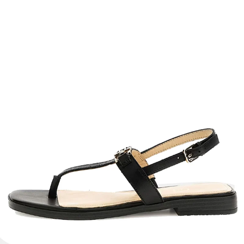 Sandali Infradito Donna GUESS Linea Reality in Pelle Colore Nero