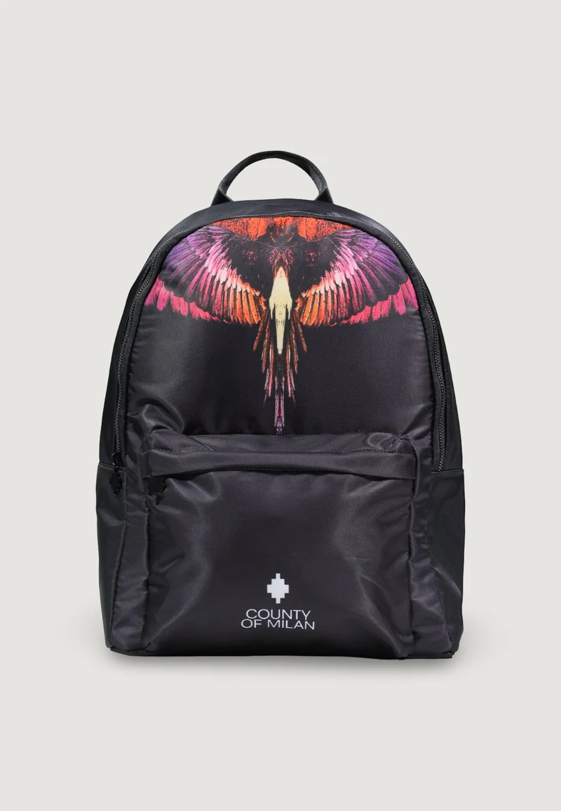 MARCELO BURLON COUNTY OF MILAN PRINTED BACKPACK NY