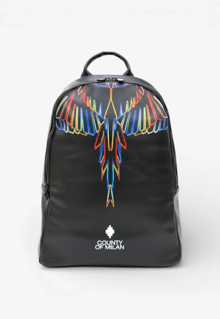 MARCELO BURLON COUNTY OF MILAN PRINTED BACKPACK EL