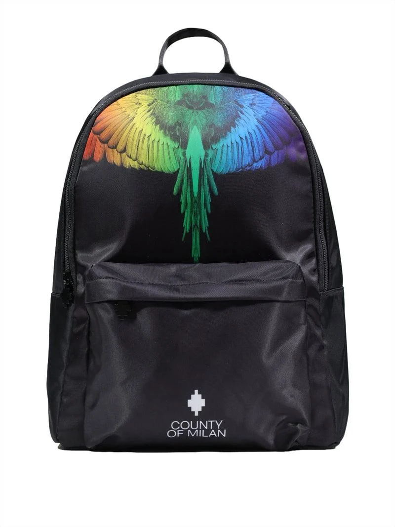 MARCELO BURLON COUNTY OF MILAN PRINTED BACKPACK NY