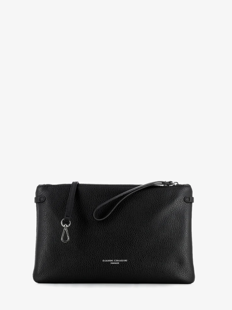 Borsa Hermy in pelle nera