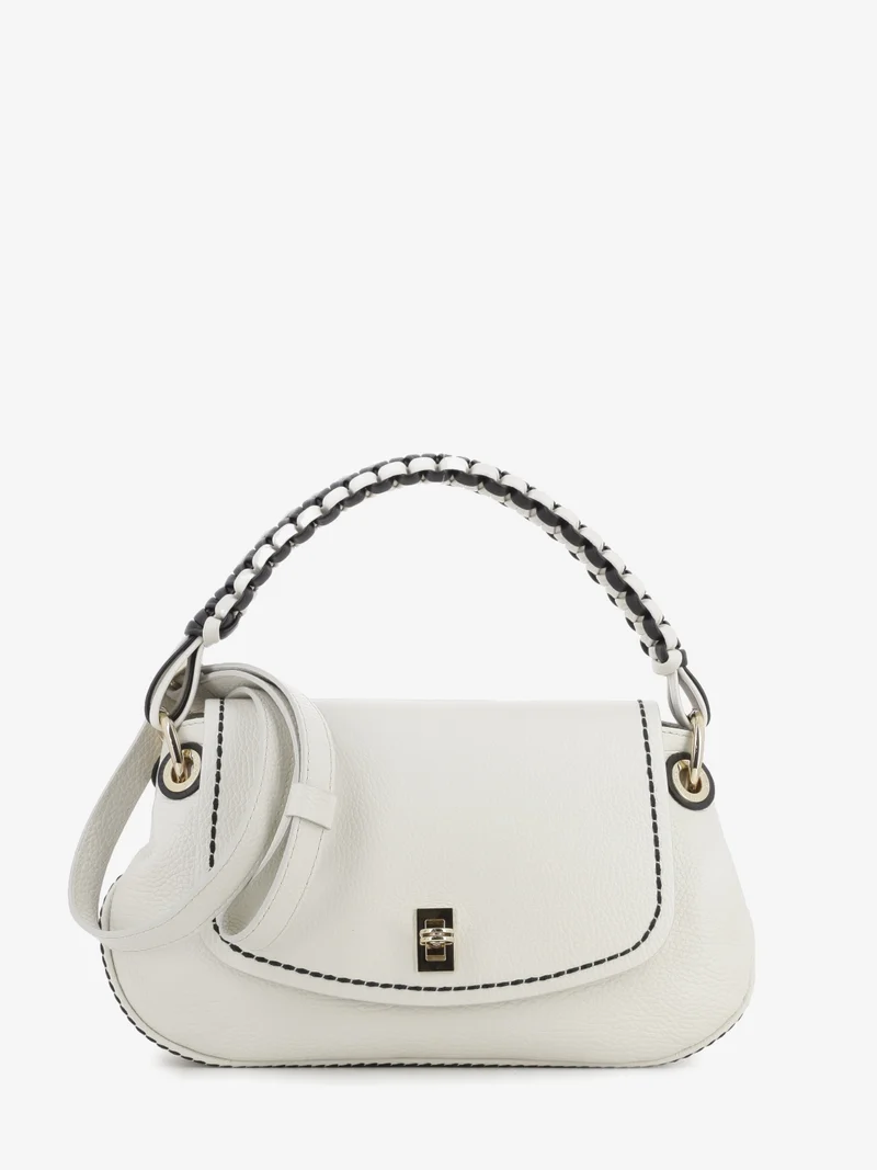 Borsa California a mano latte / nero