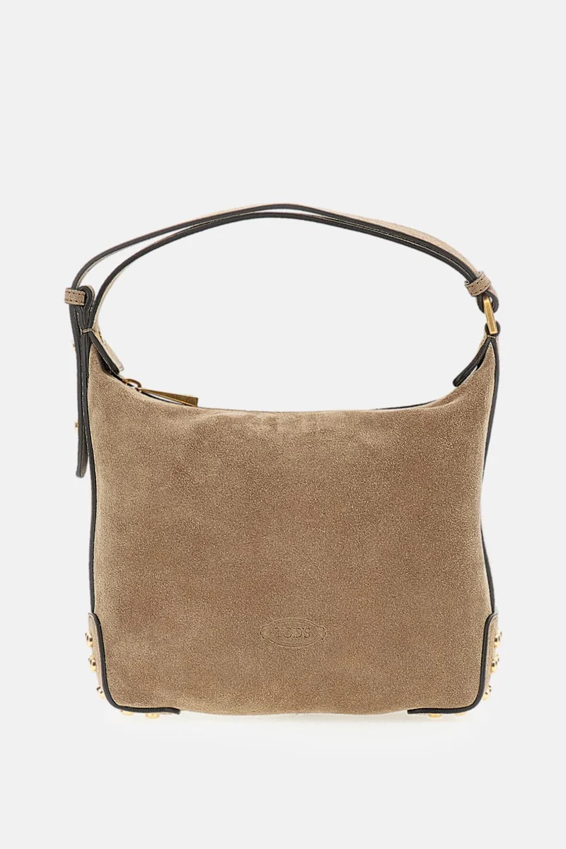 BORSA GMT SACCA MINI METAL DOTS IN SUEDE