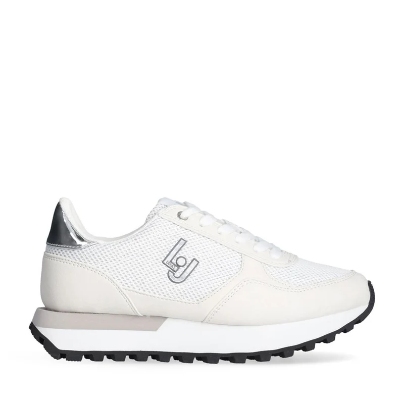 Sneakers Running LIU JO Evelyn 915 in Microfibra e Mesh White