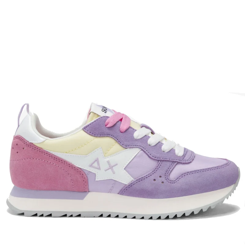 Scarpe Donna Sun68 Sneakers Stargirl Multicolor Colore Lilla - Z35211