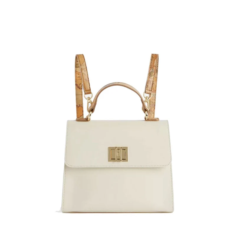 Mini Tote 1A Classe Alviero Martini linea Elegance Coast in Pelle Avorio LC07