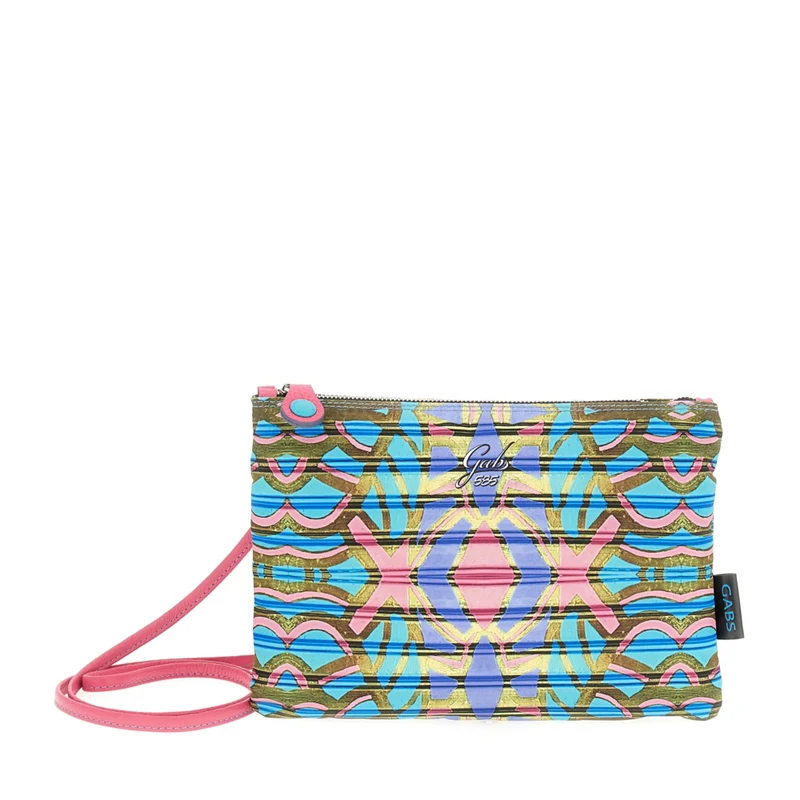 Borsa Donna a Tracolla GABS Beyonce Media in Pelle stampa Maori