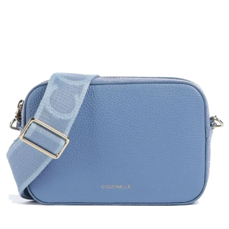 Borsa Donna a Tracolla COCCINELLE Linea Tebe Colore Azul - E5MN555I101