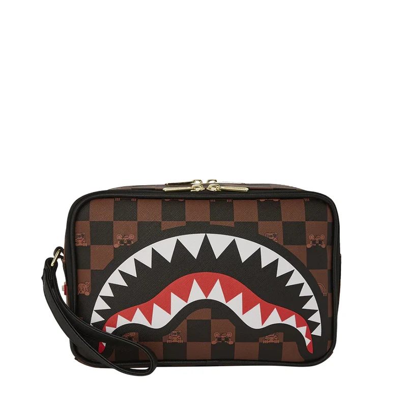 Necessaire SPRAYGROUND stampa Peeking Character Check