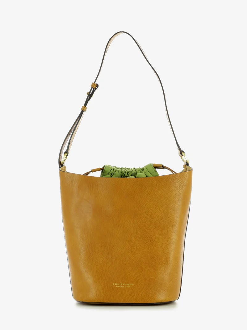 Borsa Bucket Luce cognac