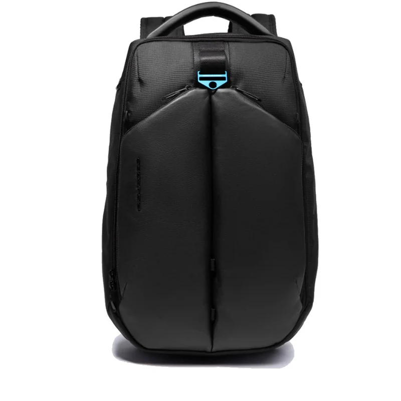 Zaino da Bici PIQUADRO in Nylon Riciclato Nero con Porta Pc 15,6" Linea PQ-Earth - CA6630S137