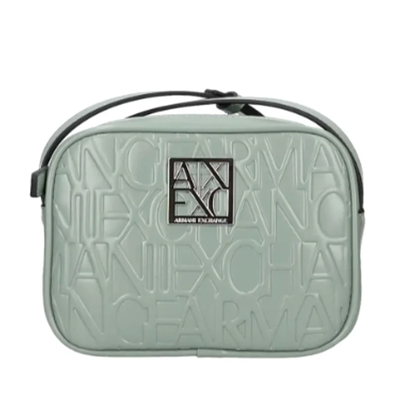Borsa Donna a Tracolla ARMANI EXCHANGE colore Sage Chiusa con Zip