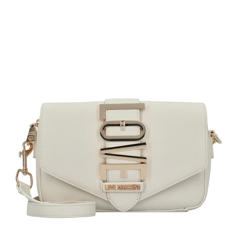 Borsa Donna a Tracolla LOVE MOSCHINO linea Lovebug Avorio
