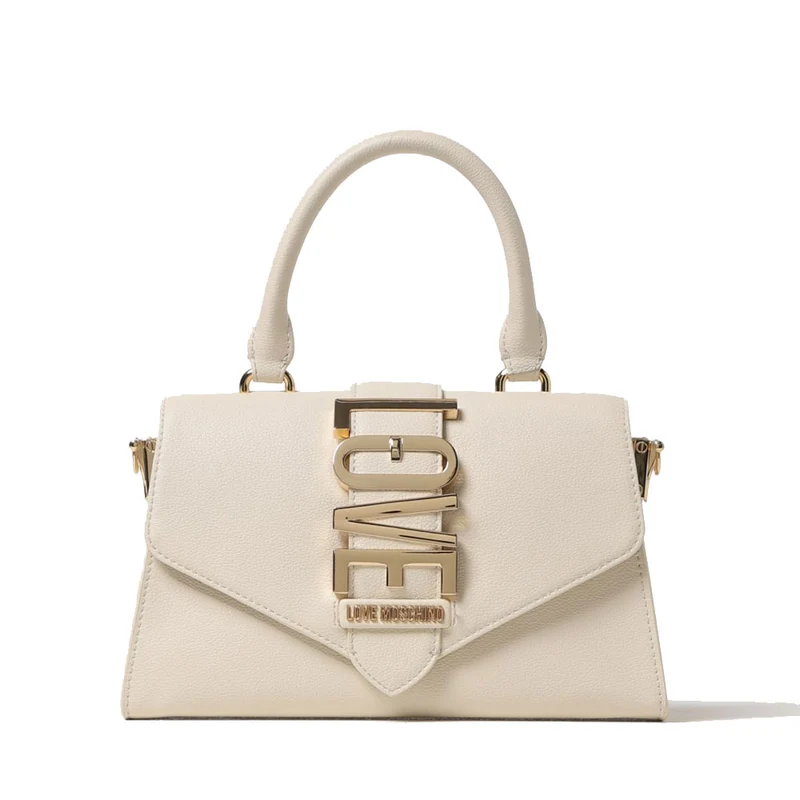 Borsa Donna a Mano LOVE MOSCHINO linea Lovebug Avorio