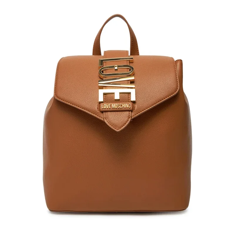 Zaino Donna LOVE MOSCHINO linea Lovebug color Cammello