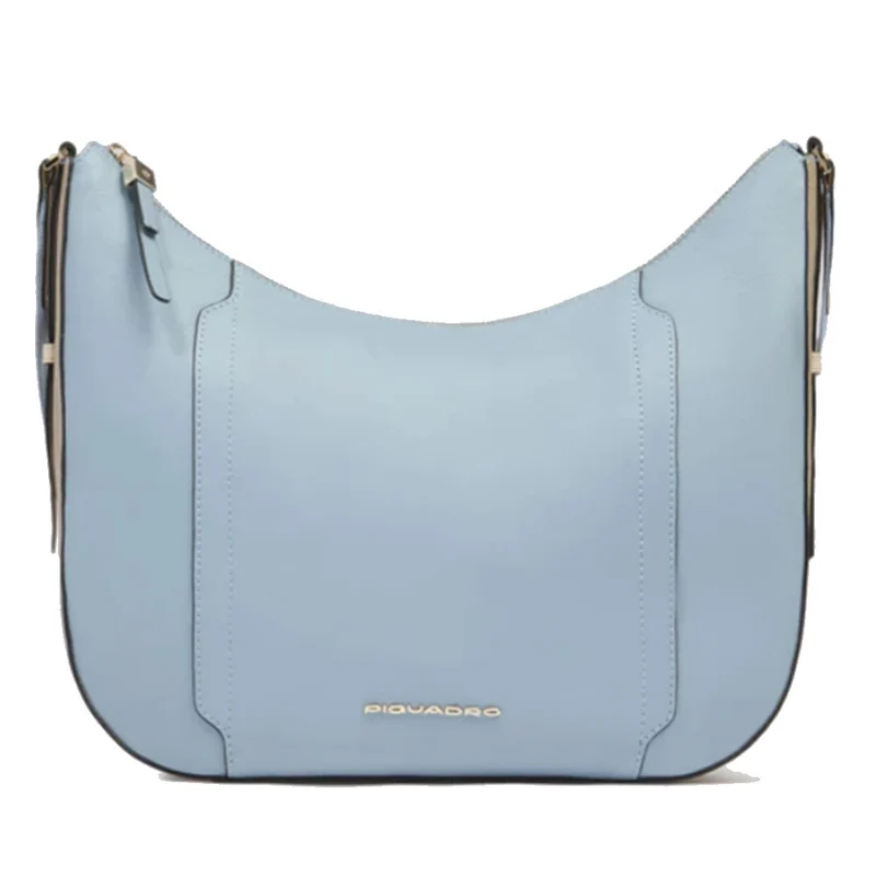 Borsa Donna PIQUADRO linea Circle in Pelle Colore Azzurro - Beige Misura Grande - BD6658W92
