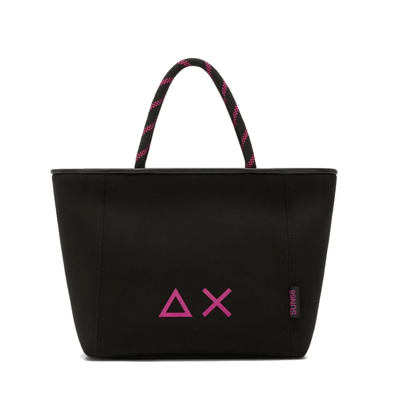 Shopping Bag Small SUN68 linea Jacqueline Neo in Scuba Nero
