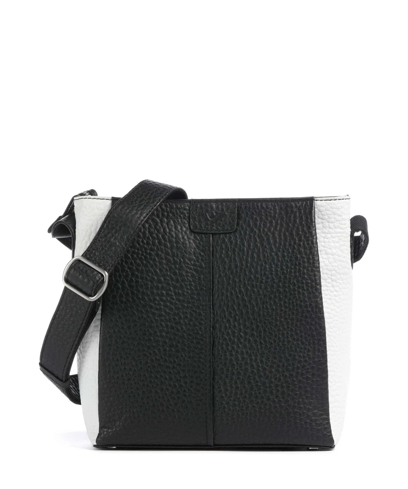 Voi Hirsch Beatrix Borsa a tracolla schwarz/weiss