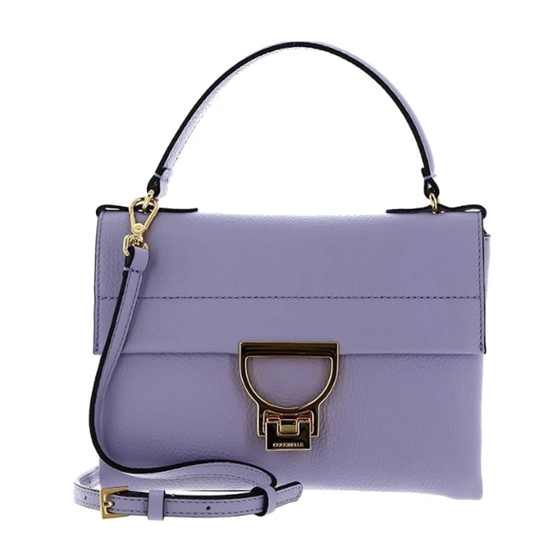 Borsa Donna a Mano COCCINELLE in Pelle Linea Arlettis Mini colore Lavender