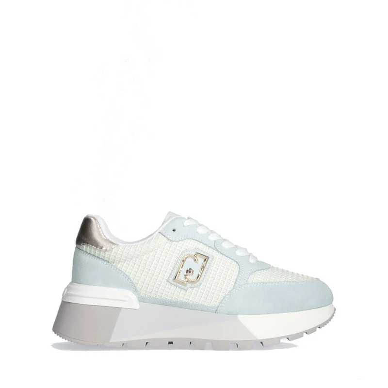 Scarpe Donna LIU JO Amazing 25 Sneakers Platform in Suede e Mesh Water