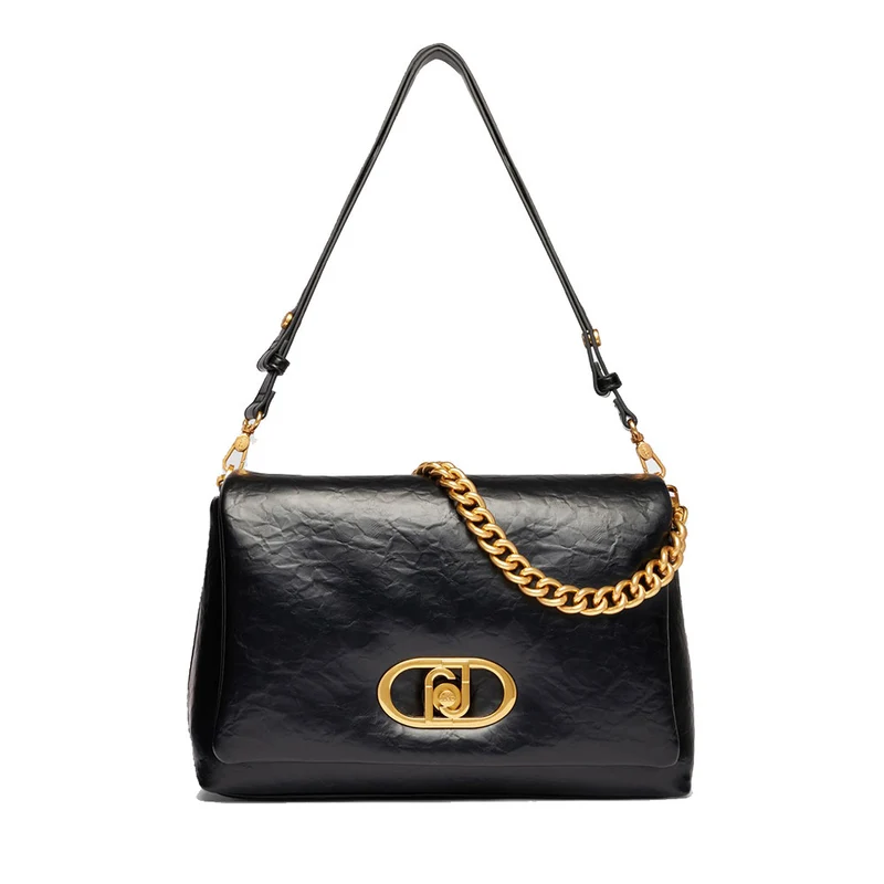 Borsa Donna a Spalla con Pattina LIU JO Better linea La Puffy Nero
