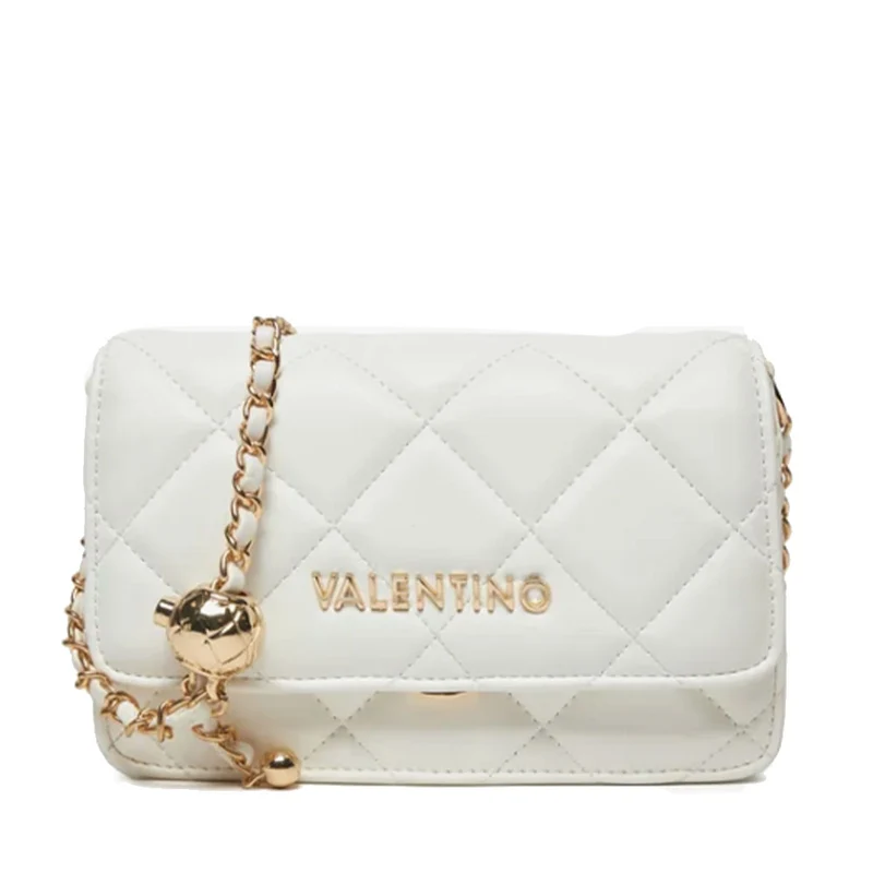 Borsa Donna a Tracolla VALENTINO BAGS linea Ocarina Colore Bianco - VBS3KK52R