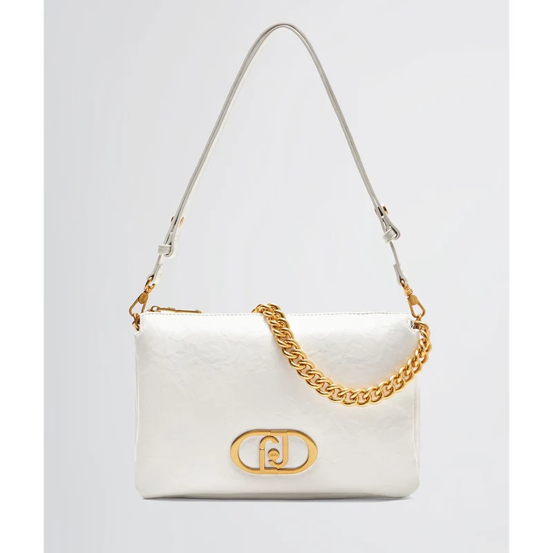 Borsa Donna a Spalla LIU JO Better linea La Puffy Off White