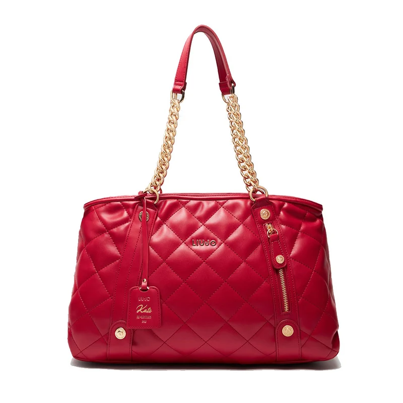 Borsa Donna a Spalla LIU JO Better Trapuntata Rossa