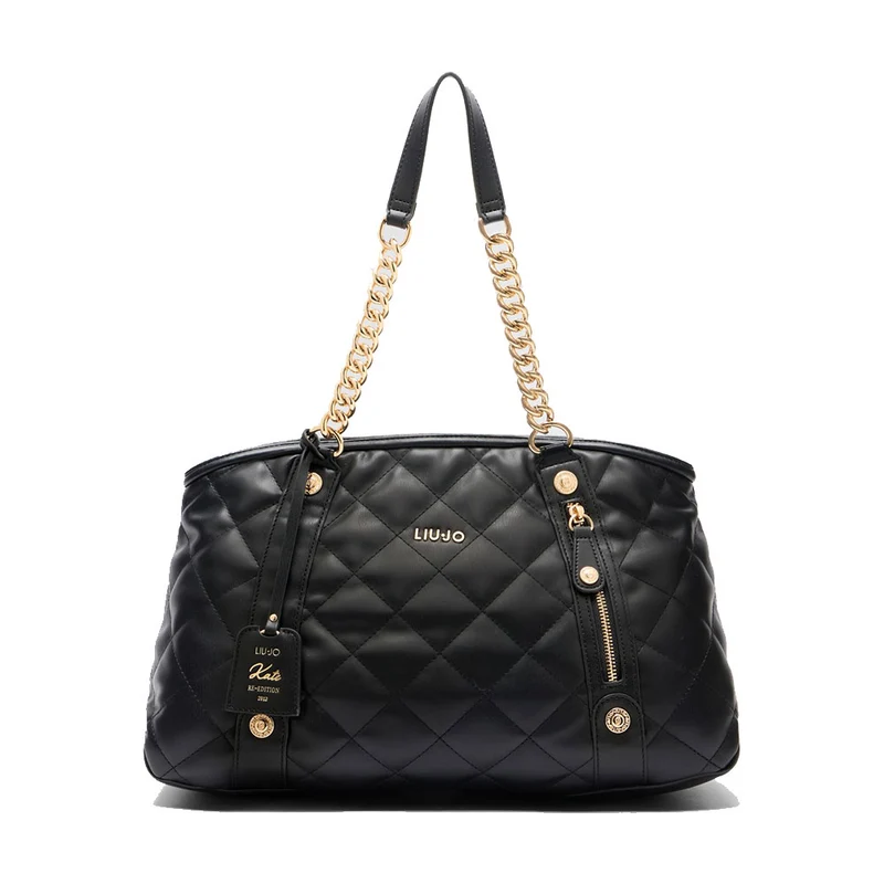 Borsa Donna a Spalla LIU JO Better Trapuntata Nera