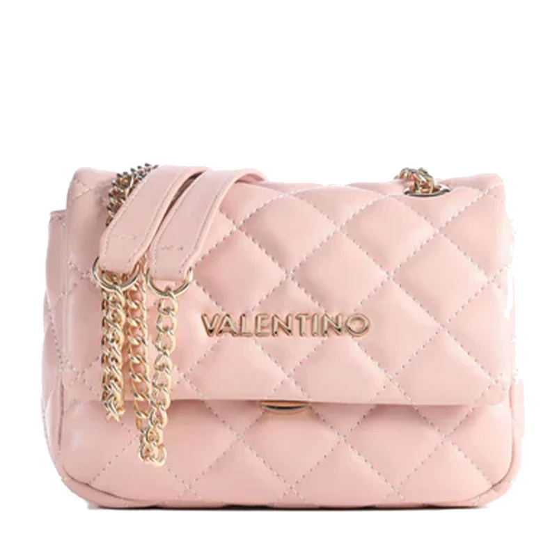 Borsa Donna a Tracolla VALENTINO BAGS linea Ocarina Colore Cipria - VBS3KK05R