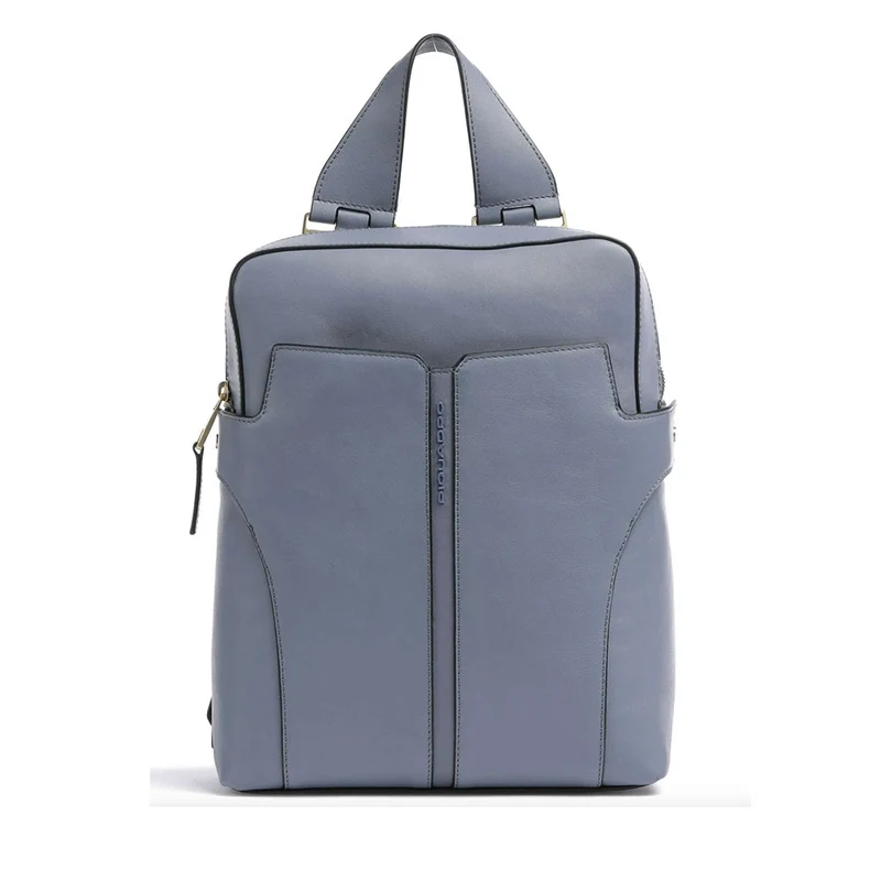 Zaino Donna Porta Pc e Tablet PIQUADRO linea Ray in Pelle Blu - CA5566S126