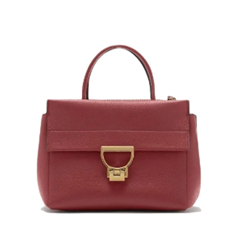 Borsa Donna a Mano COCCINELLE in Pelle linea Arlettis Colore Brandy Misura Piccola