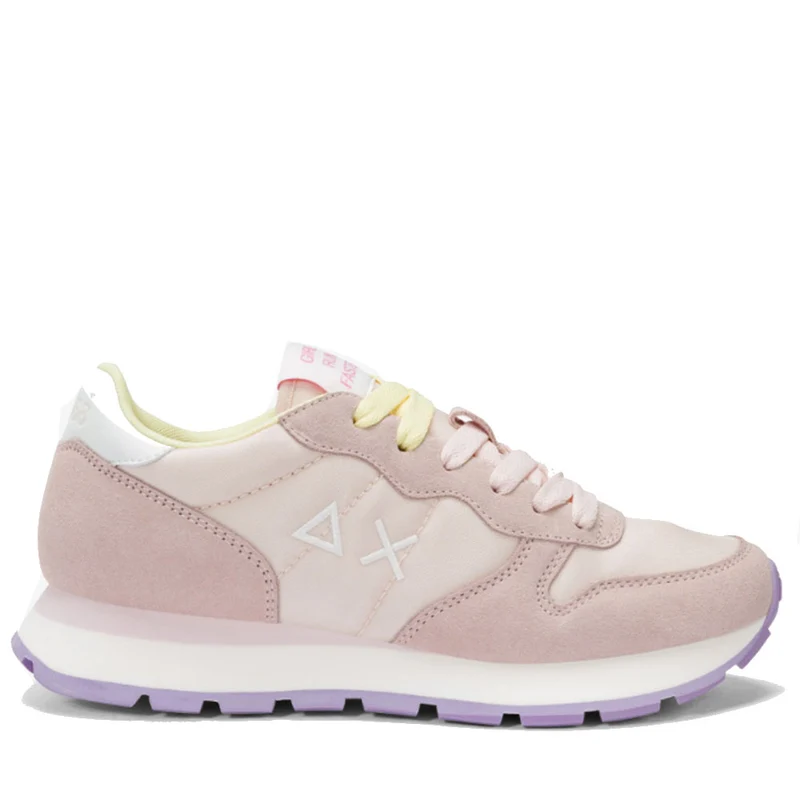 Scarpe Donna Sun68 Sneakers Ally Solid Nylon Colore Porcellana - Z35201