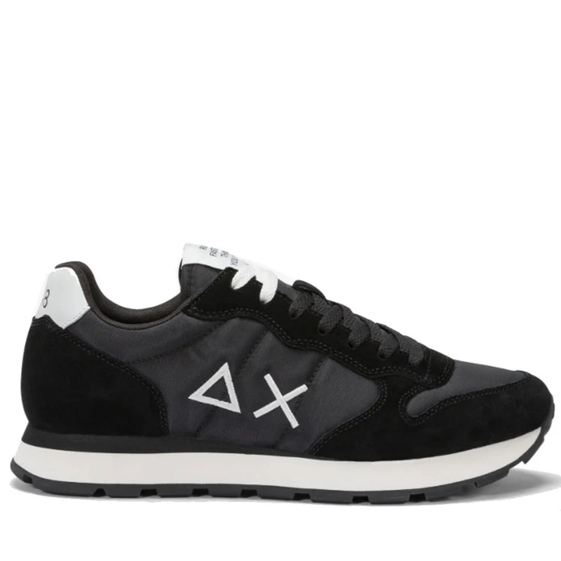 Scarpe Uomo Sun68 Sneakers Tom Solid Nero - Z35101