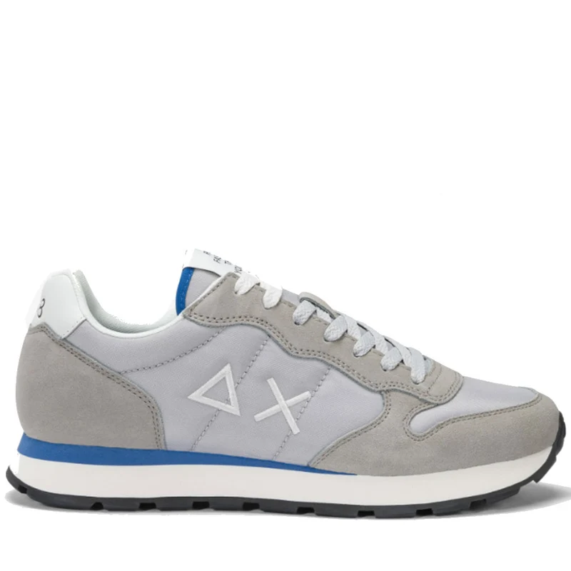 Scarpe Uomo Sun68 Sneakers Tom Solid Grigio Chiaro - Z35101