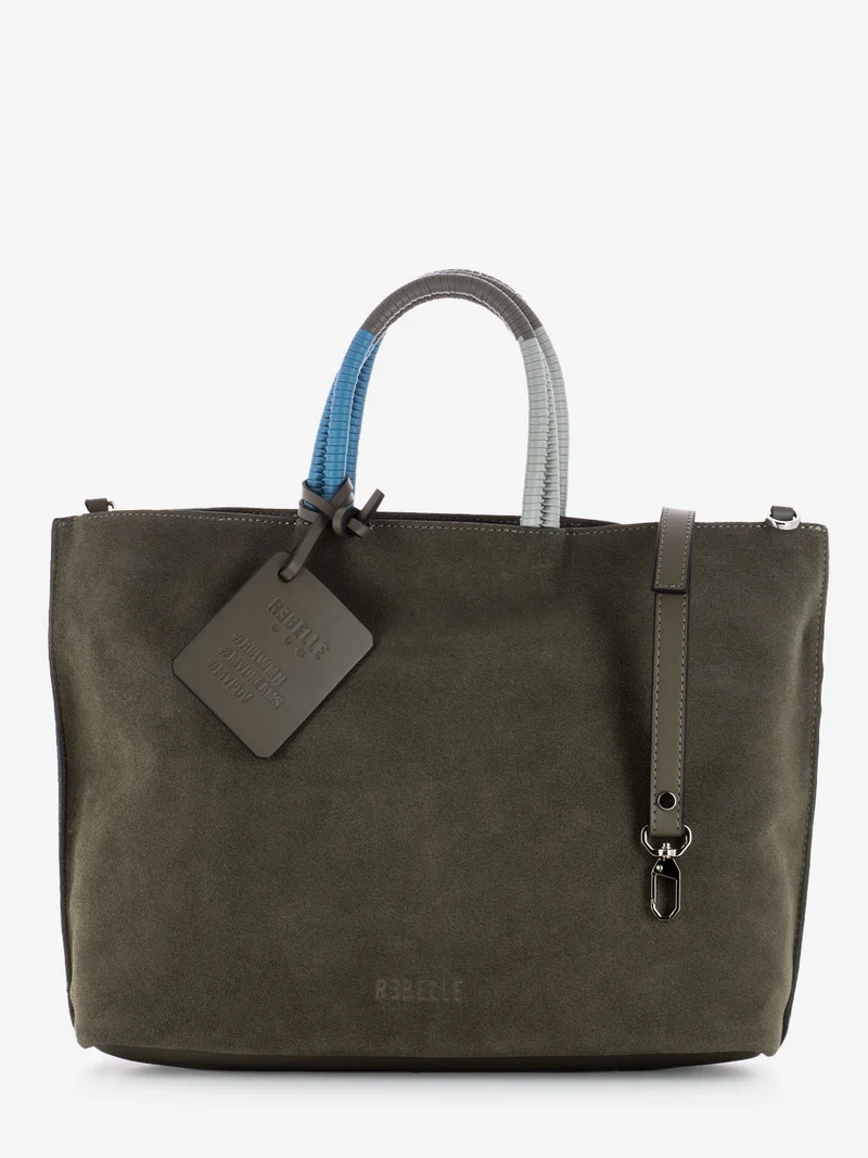 Borsa Filippa in Camoscio taupe